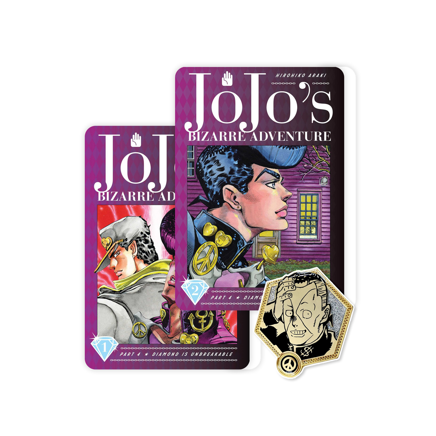 Jojo's Bizarre Adventure: Part 4―Diamond Is Unbreakable, 1-2