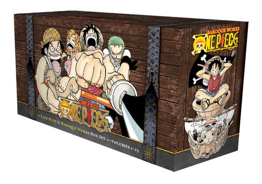 One Piece Box Set 1: East Blue and Baroque Works: Volumes 1-23