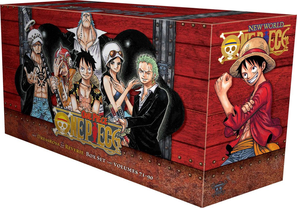 One Piece Box Set 4: Dressrosa to Reverie : Volumes 71-90