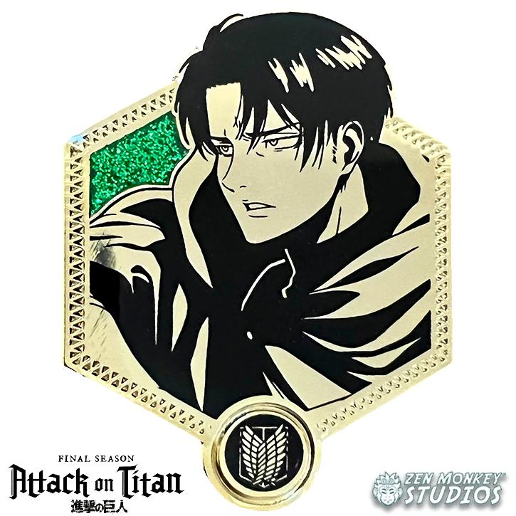 Attack on Titan Captain Levi Enamel Pin