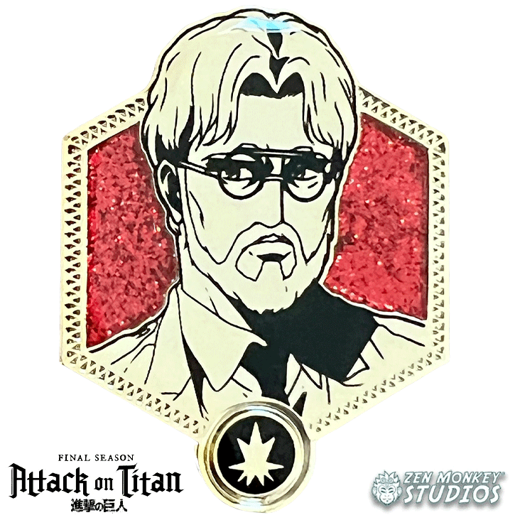 Attack on Titan Zeke Jaeger Enamel Pin