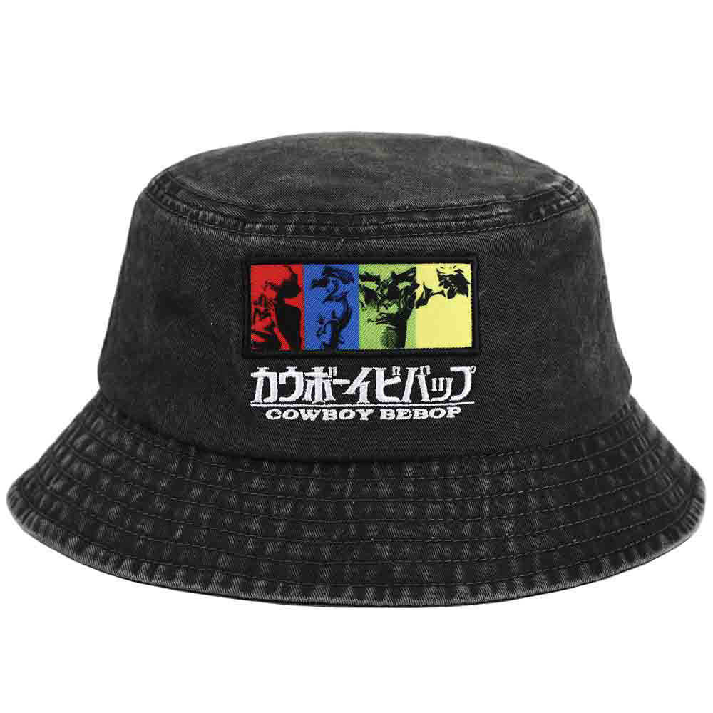 Cowboy Bebop Pigment Dyed Bucket Hat